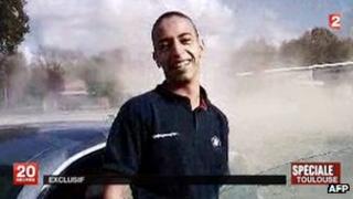 Mohamed Merah in a grab from an undated piece of video made before his attacks