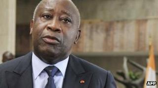 Laurent Gbagbo in January 2011