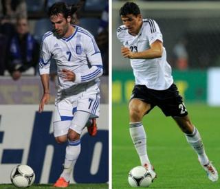 Giorgios Samaras and Mario Gomez