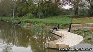 Rackerhayes Ponds (pic: Environment Agency)