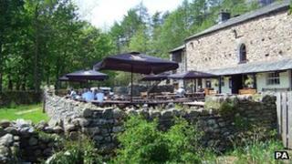 Sticklebarn pub, Great Langdale