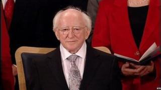 President Michael D Higgins