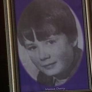 Manus Deery, 15, was shot dead in the Bogside in May 1972