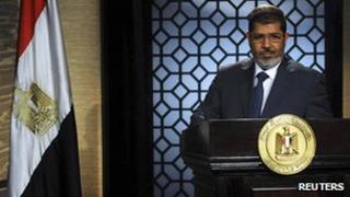 Mohammed Mursi, 25 June 2012