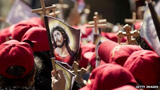 Coptic Christians celebrate Easter