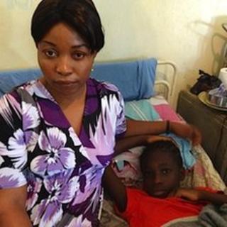 Sharon Shade and her mother Toyin