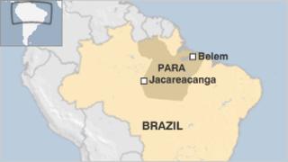 Map of Brazil