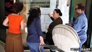 Job seekers in Athens