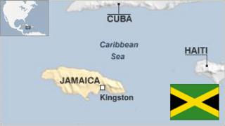 Карта Ямайки