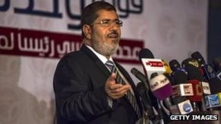 Egyptian President Mohammed Mursi