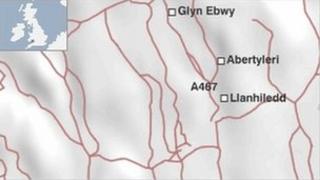 map o'r ardal
