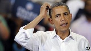 US president Barack Obama