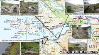 Map & dealbhan dhen B8035