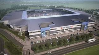 Бристоль Роверс предложил новый стадион сверху