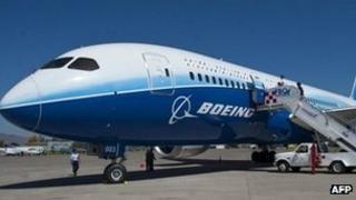 Dreamliner aircraft