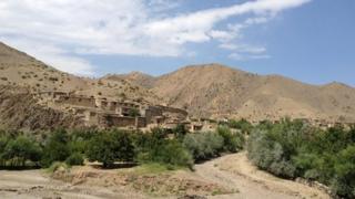 The valley in Afghanistan's Parwan province where Najiba was killed