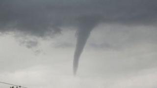 Funnel cloud at Wakefield