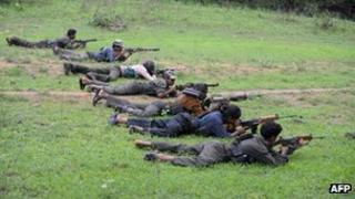 Maoists in Chhattisgarh (July 2012)