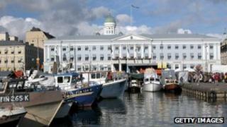 Finnish capital city Helsinki