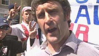 Tony Sutcliffe - concern about exposure as far right supporter