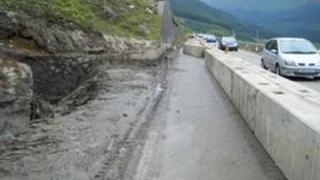 An A83 ann an Gleann Crò.
