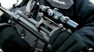Armed officer generic