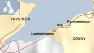 map o'r ardal
