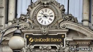 Unicredit headquarters in Milan