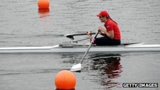 Kate Lundy at Eton Dorney