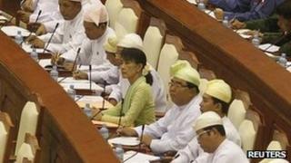 Burma parliament