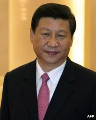 A file photo taken on 17 August, 2012 of Chinese Vice President Xi Jinping at the Great Hall of the People in Beijing