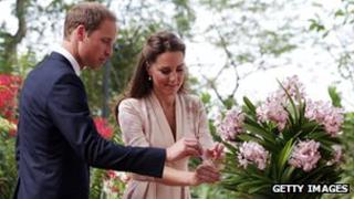 The Duke and Duchess of Cambridge in Singapore