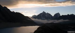 View over Imja lake