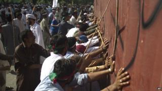 Protests in Pakistan