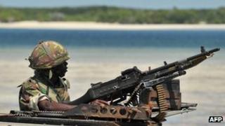 Kenyan soldier (file photo)