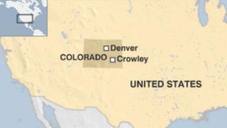 Map of Colorado