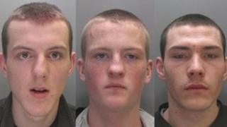Liam Roberts, Luke Evans a Steven Evans