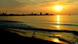 Beach at Batumi