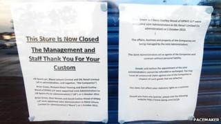 JJB Sports closure notice