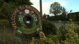 Broughshane sign