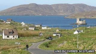 Bàgh a' Chaisteil ann am Barraigh