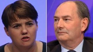 Ruth Davidson and Lord Forsyth