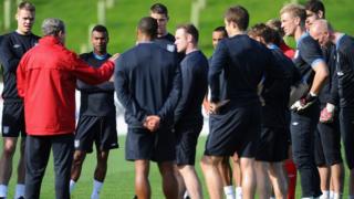 England Training Session