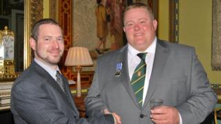 Steven Barnard (right) and David Hartley