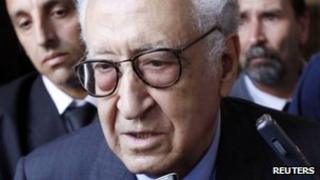 Lakhdar Brahimi. Photo: October 2012
