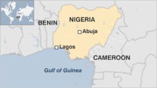 Map of Nigeria