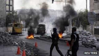 Fighting in Aleppo 17 Oct 2012