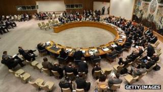 UN Security Council (file pic Sept 2012)