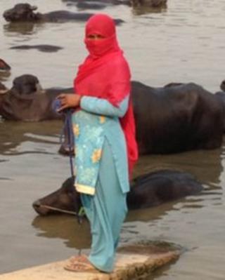 Woman in Dabra
