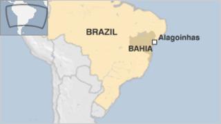 Map of Brazil